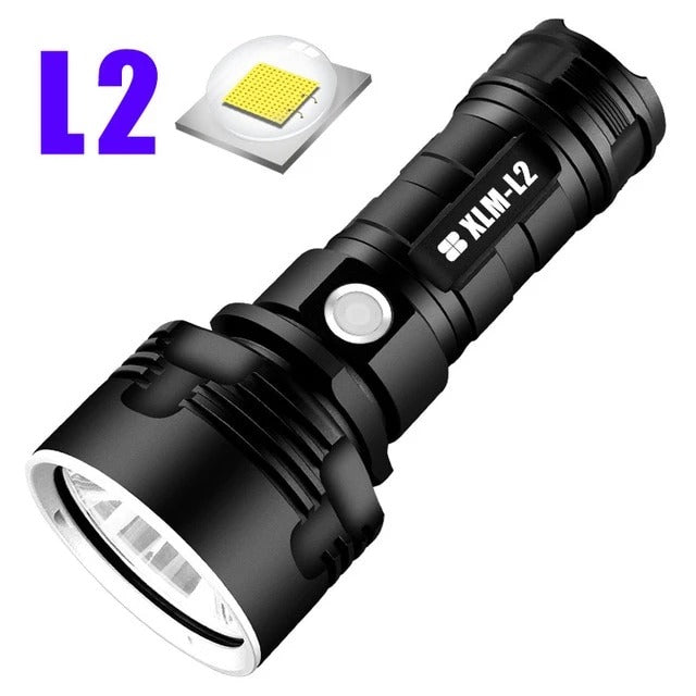 Flashlight Focusing Led  Light Rechargeable Outdoor Lamp
