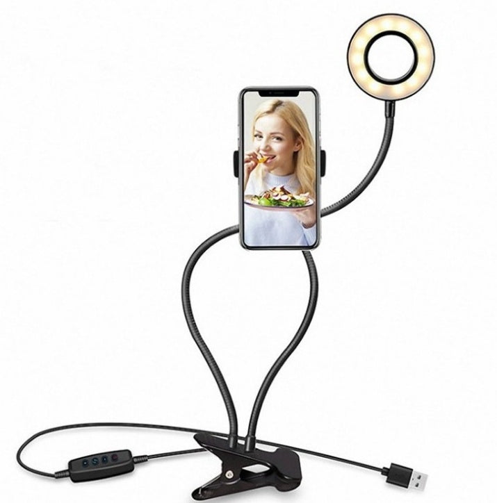 LED Selfie Ring Light for Live Adjustable-8cm Stand