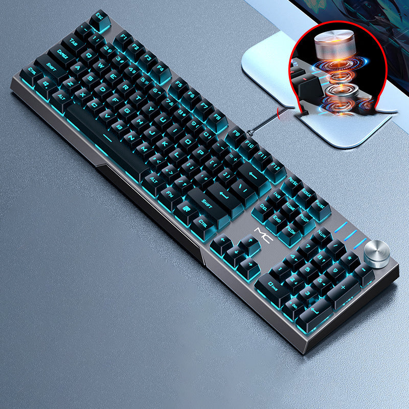 Mechanical Keyboard Desktop Computer Wired