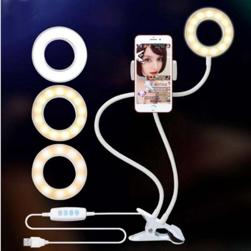 LED Selfie Ring Light for Live Adjustable-8cm Stand