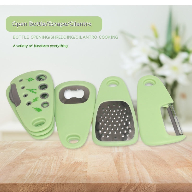 Kitchen Gadget Set 6 Slicing Knife Peeler