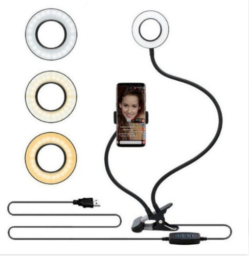 LED Selfie Ring Light for Live Adjustable-8cm Stand