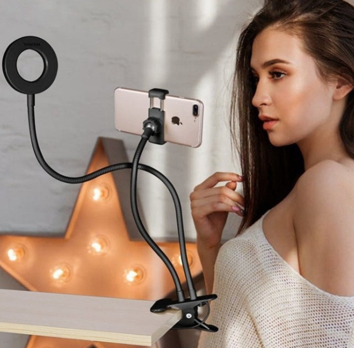 LED Selfie Ring Light for Live Adjustable-8cm Stand