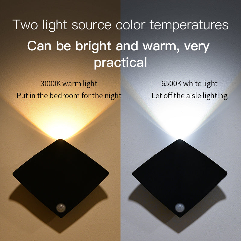 Wireless Decor Wall Lamp Human Body Sensing Home Night Lights