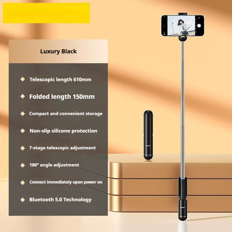 Mini All-in-One Phone Selfie Stick With Extended Bluetooth