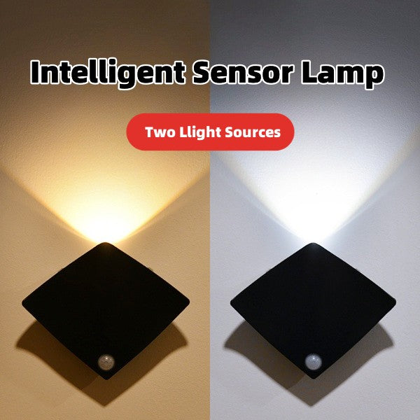 Wireless Decor Wall Lamp Human Body Sensing Home Night Lights